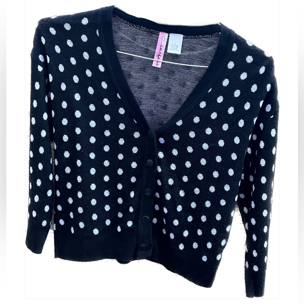 Confess Polka Dot Sweater